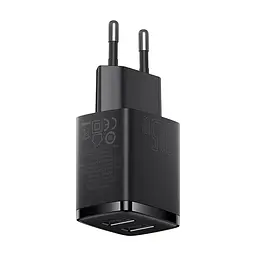 Адаптер Baseus Compact Charger 2U |2USB, 2.1A/10.5W| (CCXJ010201)