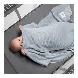 Ковдра Lionelo Bamboo Blanket Blue 100х75 см блакитна (LO-BAMBOO BLANKET BLUE) - мініатюра 6