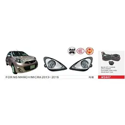 Фари дод. модель Nissan Micra 2013-16/NS-607/H11-12V55W/ел.проводка