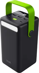 Trust Акумулятор портативний літій-іонний power bank Redoh XXL, 50000мА·год, 3хUSB-A/USB-C, 20W, чорний - мініатюра 3