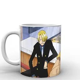 Кухоль GeekLand Великий куш One Piece Франки та Санджі OP.02.009 330 мл білий - мініатюра 3