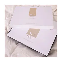 Постільна білизна MirSon Tencel №03 Creamy 200 x 220 Євро (2200009369070) - мініатюра 2