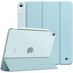 Чохол-книжка на планшет Apple iPad 10.9 (2022) A2696/A2757/A2777/10.9 (2024)/11 (2025) A16, Flex Case, light blue, протиударний, обкладинка з трискладовою підставкою та авто. пробудженням для планшета 10.9 ,11 , шкіряний, на магніті - мініатюра 2