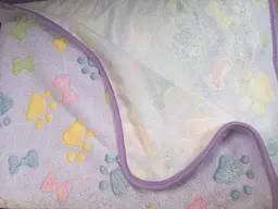 Плед для тварин Soft Flannel Fleece Dog Blanket Bone 50х75 см Фіолетовий