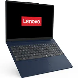 Ноутбук Lenovo IdeaPad Slim 3 15IRH10 з процесором Intel Core i5-13420 Pana la 4.6GHz, 15.3" WUXGA, IPS, 24GB DDR5 RAM, 1TB SSD, Intel UHD графікою, No OS, Metal, Cosmic синій - мініатюра 3