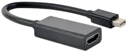 Адаптер-перехідник 0,15м Mini DisplayPort to HDMI Cablexpert