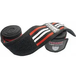 Бинти на лікоть PS-3600 Elbow Wraps Power System PS-3600_Red-Black, Red/Black (пара) - мініатюра 2