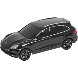 Машинка Rastar Porsche Cayenne Turbo 1:24 Чорний - мініатюра 2
