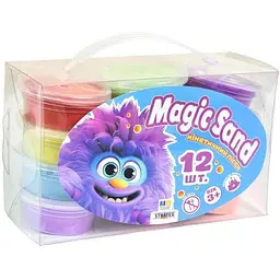 Кінетичний пісок STRATEG "Magic sand" 12шт 39405