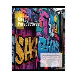Зошит Yes City perspectives А5 48 аркушів клітинка (769077), в асортименті - мініатюра 5