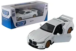 Іграшкова легкова машинка BMW 3.0 CSL TechnoDrive 250948 білий колір