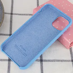 Чохол Silicone Case AA для Apple iPhone 11 Pro 5.8" Синій / Cornflower - мініатюра 3