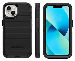 Чохол протиударний з кліпсою OtterBox Defender Pro 77-85473 для iPhone 13 (6.1") Black - мініатюра 4