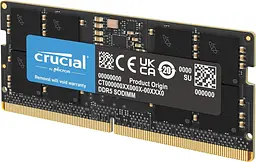 Модуль пам'яті Crucial DDR5 64GB 5600Mhz SODIMM (CT64G56C46S5) - мініатюра 2