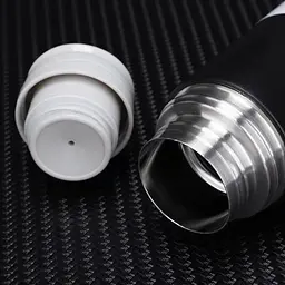 Подарунковий набір Vacuum Flask SET вакуумний термос із неіржавкої сталі 3 чашки Сірий - мініатюра 6