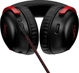 Игровая гарнитура HyperX Cloud III 3.5mm/USB-A/USB-C Black/Red (727A9AA) - миниатюра 4