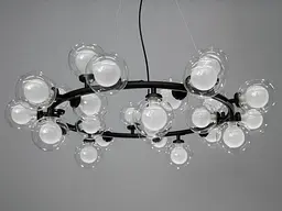 Люстра у стилі Loft бульбашки LQ7061/25BK - мініатюра 4