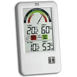 Термогігрометр з радіодатчиком TFA Bel-Air 303045.IT - мініатюра 2