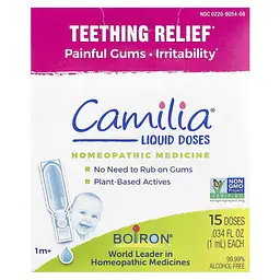 Інші добавки для дітей Camilia Teething Relief 1 мл Boiron vit0005886 - мініатюра 3