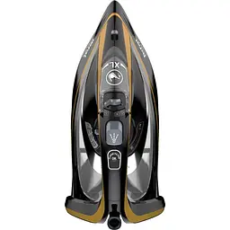 Праска Tefal Ultimate Pure FV9865 чорно-золота [91236] - мініатюра 4