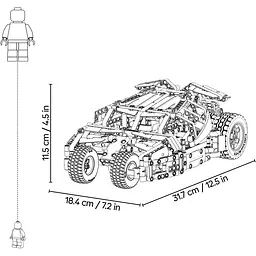 Конструктор LEGO Technic Batmobile™ Tumbler 719 ел. (42239) - мініатюра 15
