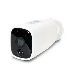 Автономна WiFi IP-відеокамера 2Mp Light Vision VLC-04IB White з підтримкою Tuya, f=3.6mm, на акумуляторних батареях (75-00151) - мініатюра 1