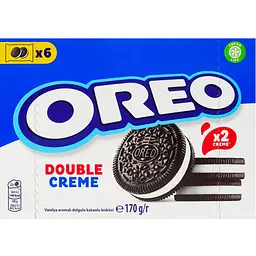 Печиво Oreo з подвійною начинкою 170 г (758633)