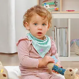 Нагрудник-хустинка BabyOno Ластівки 2 шт. (879/13) - мініатюра 3