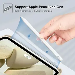 Чохол-клавіатура FINTIE для iPad mini (A17 Pro) 7-го покоління 2024 року/iPad mini 6-го покоління 8,3 дюйма, м'яка задня - мініатюра 2