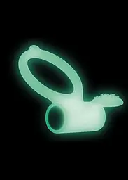 Люмінесцентне віброкільце Dorcel Power Clit White Phospho, 7х3.2 см (білий) - мініатюра 2