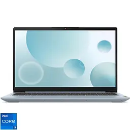 Ноутбук Lenovo IdeaPad 3 15IAU7 Intel Core i7- 1255U до 4, 70 ГГц, 15, 6 Full HD, IPS, 16 ГБ, 512 ГБ SSD, графікою Intel Iris Xe, туманно- блакитний
