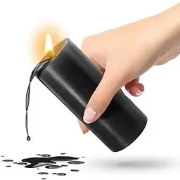 БДСМ-свічка низькотемпературна Fetish Tentation SM Low Temperature Candle Black - мініатюра 3