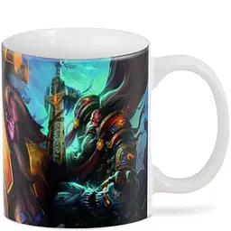 Кухоль GeekLand World of Warcraft дворф WW.02.39 330 мл білий - мініатюра 3