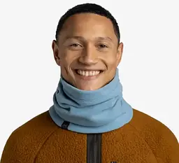 Шарф-труба Buff Polar Neckwarmer Solid, Lake Blue Блакитний - мініатюра 2