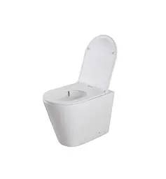 Унітаз підлоговий безбачковий Mixxus Premium Bevel-0702-T3 система змиву Tornado 3.0 (MP6715) - мініатюра 6