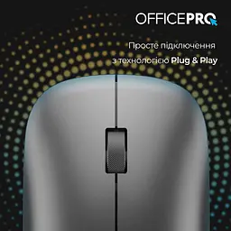 Миша OfficePro M225G Silent Click Wireless Gray [144297] - мініатюра 5