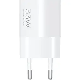 МЗП блочок Xiaomi 33W Nano Type C (BHR087LEU) white UA - мініатюра 2
