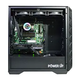 Робоча станція Power Up #353 AMD EPYC 9654/256 GB/SSD 1TB/GeForce RTX 5060Ti 16 Gb - мініатюра 2