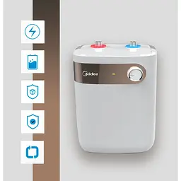 Бойлер Midea ECO компакт D06-15A (U) білий - мініатюра 12