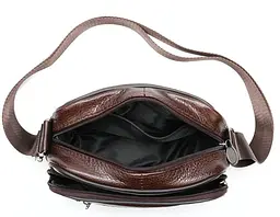 Чоловіча шкіряна сумка Vintage 20х16,5х7 см sum0012301 - мініатюра 9
