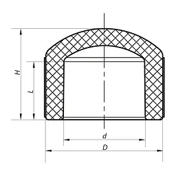 Заглушка поліпропіленова Koer 110 PPR K0233.Pro KP2598 - мініатюра 2