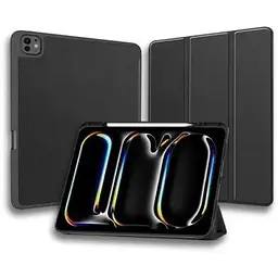 Чохол до планшета AirOn Premium SOFT iPad Pro 13 2024 + Film Black (4822352781129)