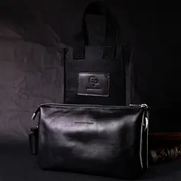 Шкіряна жіноча сумка GRANDE PELLE 26х15,5х3 см sum0023600 - мініатюра 10