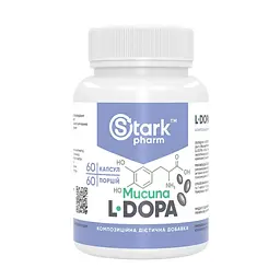 Мукуна пекуча Stark Pharm L-Dopa Mucuna 400 mg 60 caps (1086-2023-10-3379)
