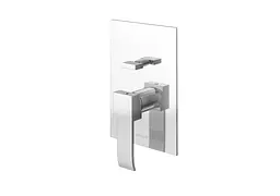 Душова система Kohlman Axis 20 chrome + BOX прихованого монтажу QW210NQ20, Хром - мініатюра 3