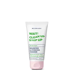 Подарунковий набір Mermade Balance Your Skin: гель для вмивання обличчя Wait Clean Up Step Up 50 мл + тонік-міст для обличчя Balance 150 мл + тонізуючі гідрогелеві патчі під очі Take it easy 60 шт. + заспокійлива сироватка для обличчя Take it EEEasy 30 мл - мініатюра 2