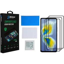 Захисне скло BeCover для Tecno Camon 18 Premier Black (707327) - мініатюра 2