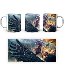 Кухоль GeekLand The Witcher Відьмак TW 002.029 330 мл білий - мініатюра 4