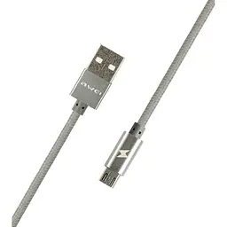 Кабель Awei CL-400 Micro cable 1m Grey - мініатюра 3