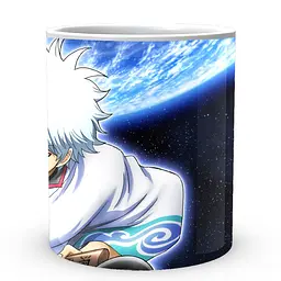 Кухоль GeekLand Gintama Гінтама Гінтокі GTM 02.20 330 мл білий - мініатюра 2